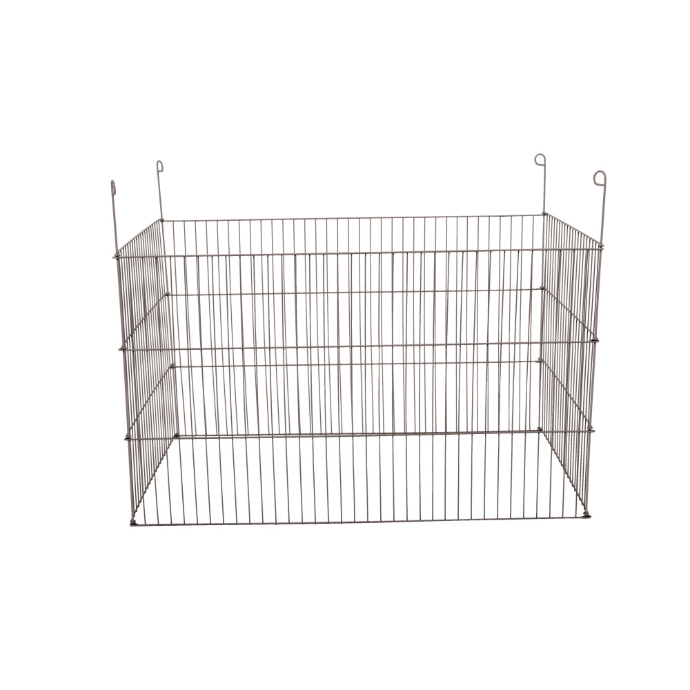 zolux Cercadinho de metal retangular para exterior 60 x 102 x A 60 cm para roedores Anexo