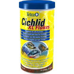Tetra Tetra Cichlid XL Flakes 160 g 1000 ml cibo per ciclidi e pesci ornamentali Cibo