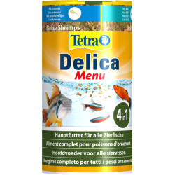 Tetra Tetra Delica Menu 30g - 100 ml Futter für Zierfische Essen