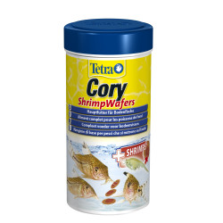 Tetra Tetra Cory shrimp Wafers 105g - 250 ml cibo per Corydoras Cibo