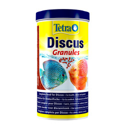 Nourriture poisson Discus granulés 300 g - 1 litre nourriture pour les discus et grand poissons d'ornement