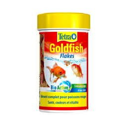 Tetra Goldfish Flakes 20 g - 100 ml Alimento completo para peixes vermelhos Alimentação