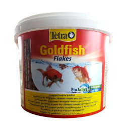 Tetra Goldfish Flakes 2.050 kg - 10 litros Alimento completo para carpas doradas Alimentos