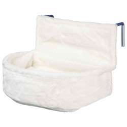 Trixie Cama para gatos con radiador blanco 45 x 33 cm radiador de cama para gatos