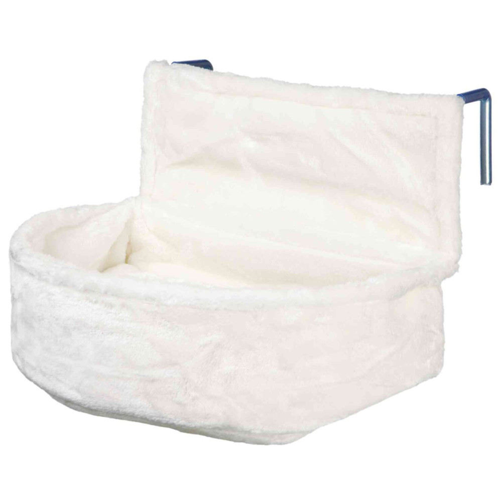 Trixie Cama para gatos con radiador blanco 45 x 33 cm radiador de cama para gatos