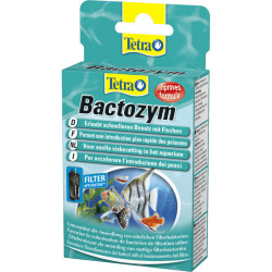 Tests, traitement de l'eau Bactozym augmente l'activité biologique, 10 comprimés pour aquarium