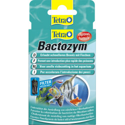 Tests, traitement de l'eau Bactozym augmente l'activité biologique, 10 comprimés pour aquarium