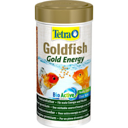 Nourriture poisson Goldfish Gold Energy 113g - 250ml Aliment complet pour les poissons rouge