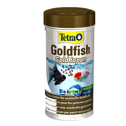 Tetra Goldfish Gold Japonais 145g - 250ml Alimento completo para peixes japoneses Alimentação