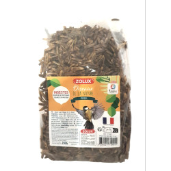 zolux Insectos secos 250 g para aves alimentos para insectos