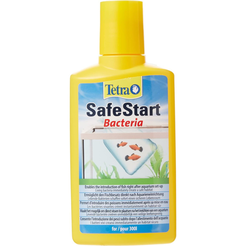 Tetra Safestart bacteria introduction des poissons immediate 250ML Salud, cuidado de los peces