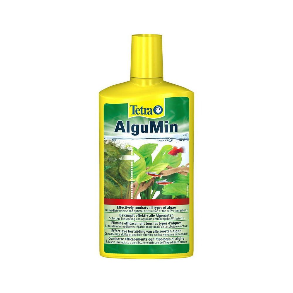 Tetra AlguMin algae remover 500ML Tests, water treatment