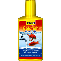 Tetra Condicionador de água para aquários GoldFish AquaSafe 100ML Testes, tratamento de água