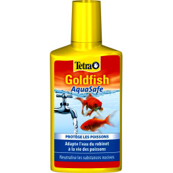 Tetra GoldFish AquaSafe aquarium water conditioner 250ML Tests, water treatment