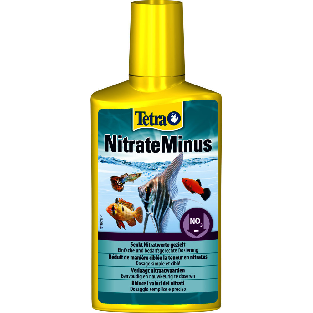 Tests, traitement de l'eau NitrateMinus pour aquarium 250ML