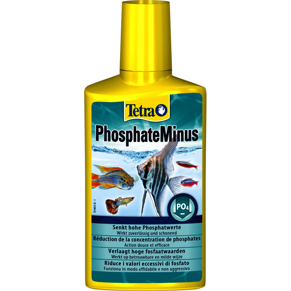 Tests, traitement de l'eau PhosphateMinus pour aquarium 250ML