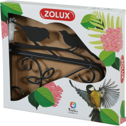 zolux Suporte de parede para comida de aves suporte de bola ou almofada de lubrificação