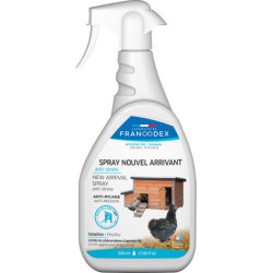 Francodex Anti-stress spray voor nieuw pluimvee 500ML Behandeling