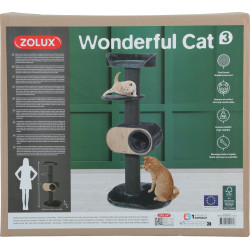zolux Wonderful3 drapak dla kota o wysokości 1,58 m dla kotów Arbre a chat