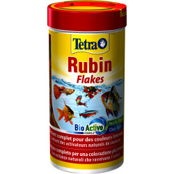 Tetra Rubin Flakes alimento em flocos para peixes tropicais 20g/100ml Alimentação