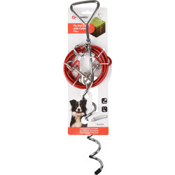 Flamingo PILKA 46CM post with 1 x 3 m tether for dogs up to 15 kg Lanyard and pole