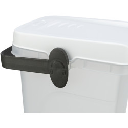 Trixie Krokettenbox Luftdichtes Fass 7 Liter, Hund oder Katze Aufbewahrungsbox für Lebensmittel