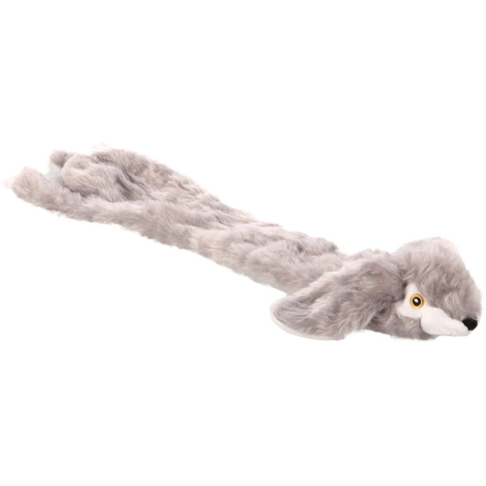 Flamingo Alisa szara zabawka królik 55 cm dla psów Jouets à couinement pour chien