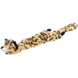 Flamingo Leopardo Beige Toy 56 cm para cães Brinquedos de ranger para cães
