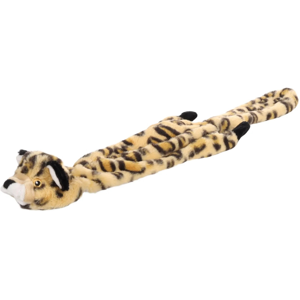 Flamingo Beżowy Leopard Zabawka 56 cm dla psów Jouets à couinement pour chien