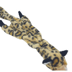 Jouets à couinement pour chien Jouet Léopard beige 56 cm pour chien