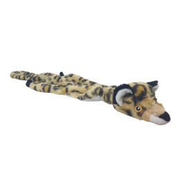 Jouets à couinement pour chien Jouet Léopard beige 56 cm pour chien