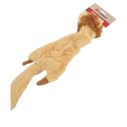 Flamingo Lion kiki pomarańczowa zabawka 56 cm dla psów Jouets à couinement pour chien