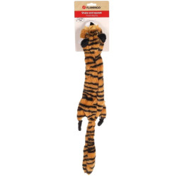 Jouets à couinement pour chien Jouet Tigre orange 56 cm pour chien