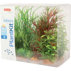 zolux Jalaya n°4 artificial plants 6 pieces H 18 cm Plantkit aquarium decoration Plante