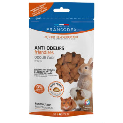 Francodex Rabbit Anti-Smell Treats 50g Snacks et complément