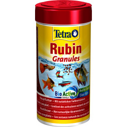 Nourriture poisson Rubin granules alimentation complet pour poissons 100g/250ml
