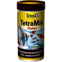 Tetra Min Flakes alimentation pour poissons d'ornement 20g/100ml Alimentação