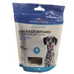Francodex CHEWS bucco-dental 30 Leckerlis für Hunde Leckerli Hund