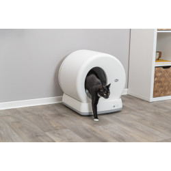 Trixie 53 × 55,5 × 52 cm zelfreinigende kattenbak voor katten Toilet huis