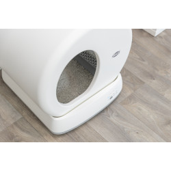 Maison de toilette Bac à litière auto-nettoyant 53 × 55,5 × 52 cm pour chat