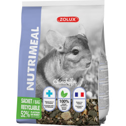 zolux Compound food for chinchilla, nutrimeal 800g sachet Chinchilla food