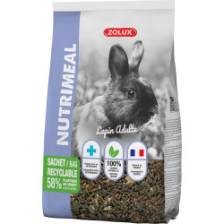 zolux Nutrimeal Adult Dwarf Rabbit Pellets - 2.5kg Comida para coelhos
