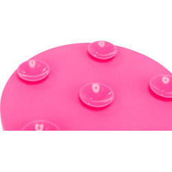 Trixie Mata do lizania Lick'Snack z przyssawką 18 cm różowa Gamelle anti glouton
