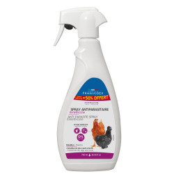 Francodex Dimethicone Pest Control Spray 750 ml dla drobiu Traitement