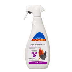 Francodex Dimethicone Pest Control Spray 750 ml para aves de corral Tratamiento