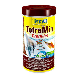 Tetra Min Futtergranulat für Zierfische 200g/500 ml Essen