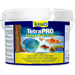 Tetra Alimento completo premium para peixes ornamentais Energy Multi-Crisps balde 2,100 kg Alimentação
