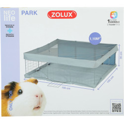 zolux Neopark para porquinhos-da-índia superfície 1,10m² Anexo