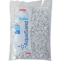 zolux Aqua Sand ekaï cascalho branco 5/12 mm 1 kg saco para aquário Solos, substratos
