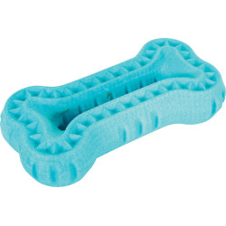 zolux Moos TPR 13 cm x 2,5 cm azul hueso flotante juguete para perros Juguete para perros